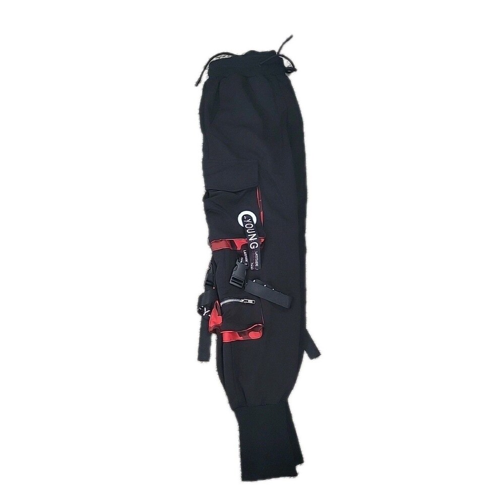 Forever Young FY-YOUNG Hip Hop Harlem Joggers Streetwear Cargo size SMALL GUC - Picture 12 of 15